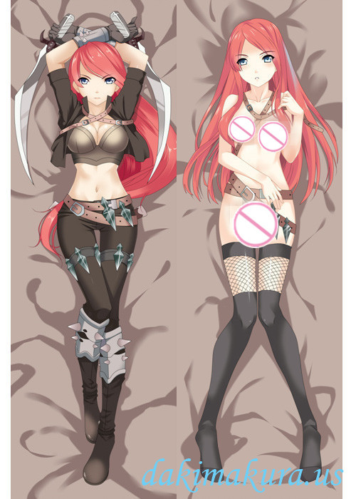 League of Legends Katarina Anime Dakimakura Japanese Love Body Pillow Cover